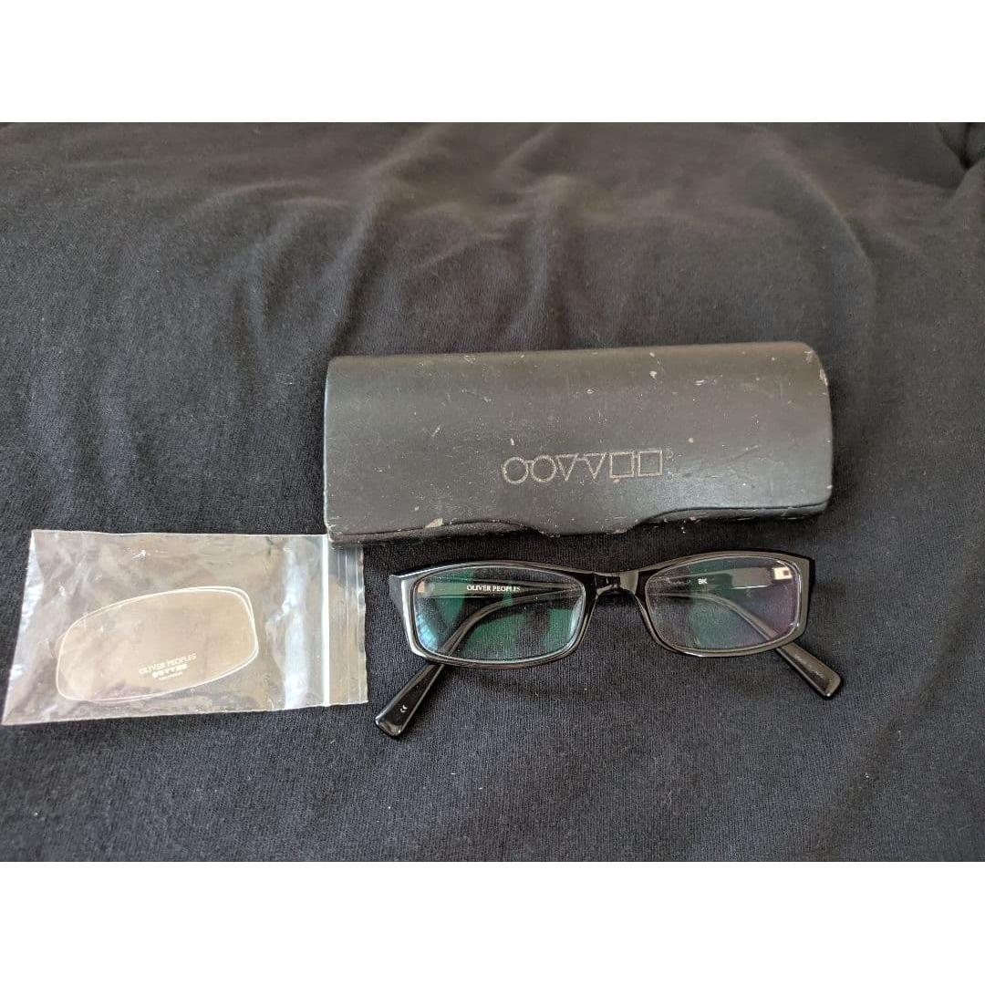 Used OLIVER PEOPLES Glasses Black No Prescription