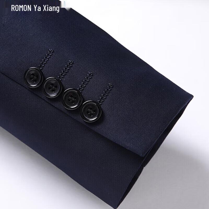 ROMON Men's Slim Fit Business Suit Jacket