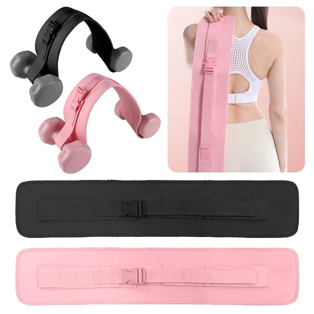 Slip-Resistant Booty Belt Widen Weight Belt Versatility Hip Thrust Belt for Dumbbell