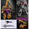 Jinjiang Action Figure Devastator Toy Anime Transformation Robot Car Engineering Vehicle Excavator Blender Hook Model Kid 6 In 1 Poseable Articulated