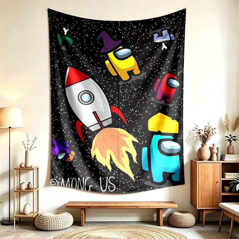 Among Us (14) Tapestry Suitable For Decorating Homes Dorms And Bedrooms Soft To The Touch And A Perfect Gift For Friends And Family