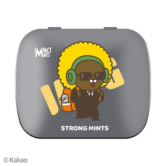 Impact Kakao Friends Strong Mint 15g, Korean snacks