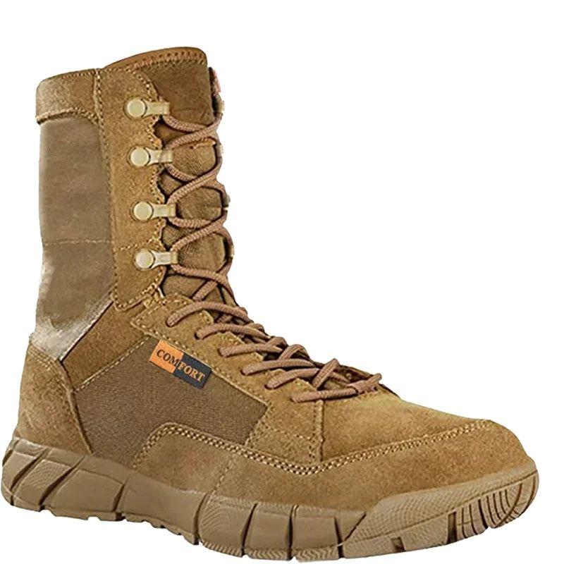 

Высококачественные мужские походные ботинки Desert High Tactical Boots Мужские солдатские боевые ботинки 43