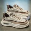 Men's shoes spring new breathable sports shoes men's trend versatile thick-soled heightening casual shoes men