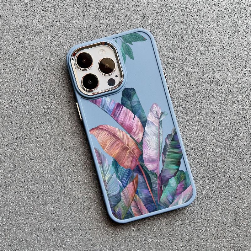 Flower Luxury Silicone Phone Case For  iphone 13 12 Pro Max 15 7 8 plus X XR XS 11 14 Pro Max Shockproof Soft Shell Cover Fundas