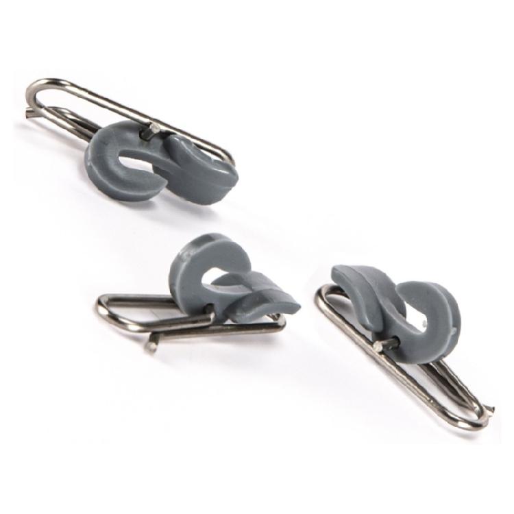 50Pcs Fishing Hook Decoupling Sea Fishing Impact Hook Release Clip Impact Baits Clip Stainless Baits Hook Release Clip