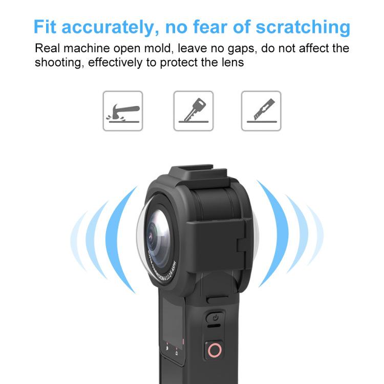 PULUZ Fat Cow Protective Lens Cover for Insta360 ONE RS One-Inch Panoramic Camera