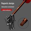 Hexagonal S2 Steel Screwdriver Hex Wrench with Extended Straight Handle, H2.5/4mm Industrial Grade.
