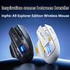 Inphic A9 Explorer Kabellose Gaming-Maus 500mA Akkuanzeige Ergonomie Bluetooth Büro-Maus für PC Laptop