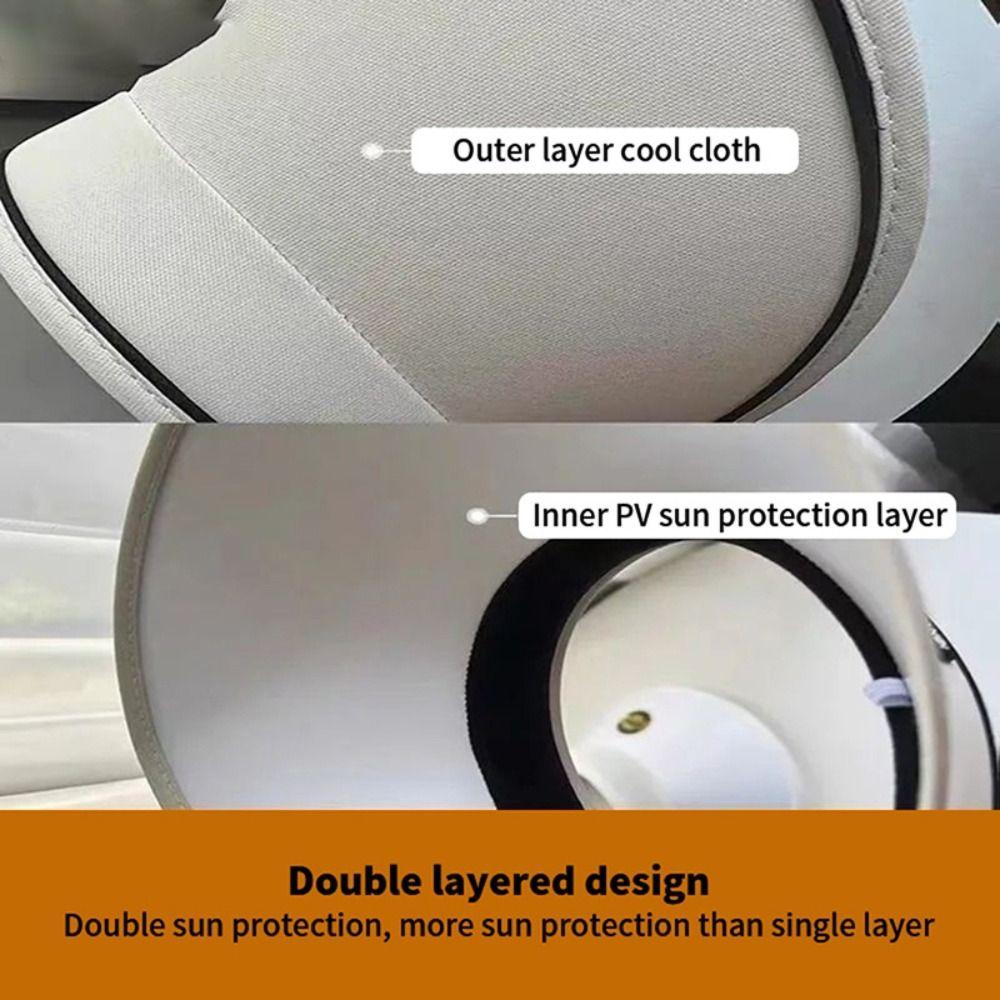 UV Protection Visors Cap Foldable Baseball Cap Summer Beach Hat  Men Women