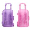 Mini Trunk Plastic 18-Inch Doll Luggage Case Travel Suitcase Trolley