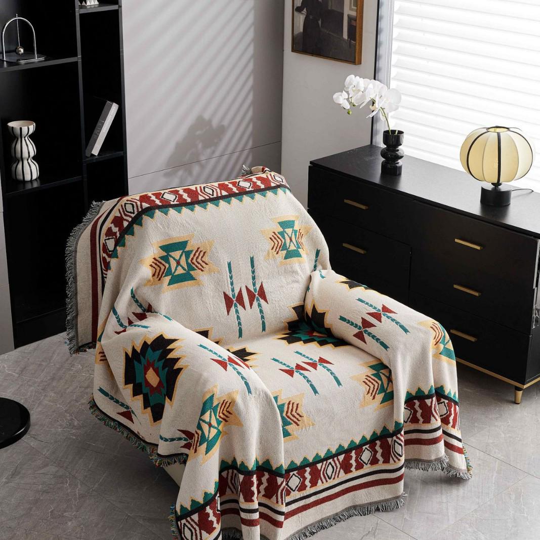 

Полотенце-накидка на подушку дивана - 2024 Нескользящее покрывало 90x150cm [Nap Blanket]