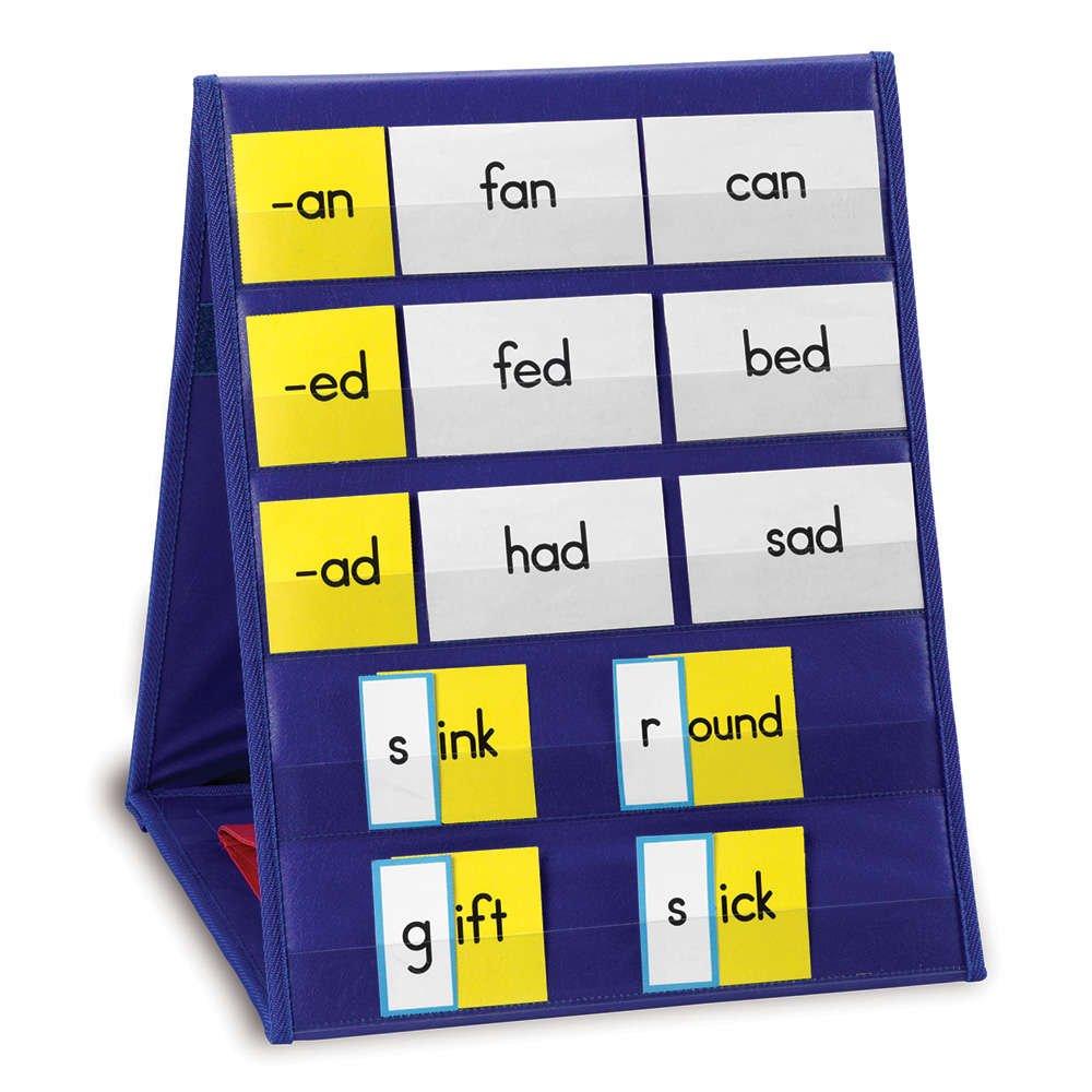 Learning Resources Tabletop Pocket LER 2523 Double-Sided Chart,