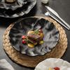 Ceramic Steak Plate Reusable Dessert Tray Tableware Western Cuisine Plate  Dinner