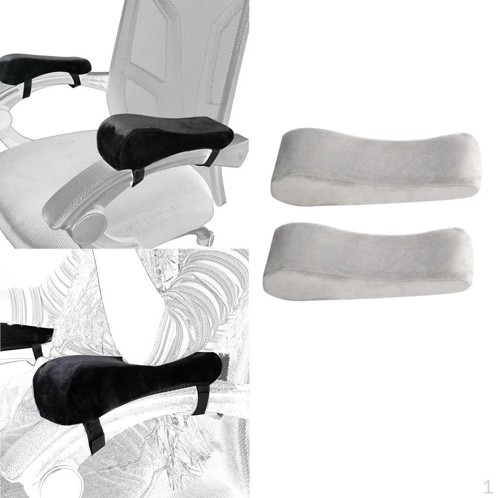 Armrest Pads Foam arm for Forearm Pressure ,Universal Cover,2 Piece Set