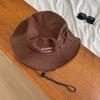 Large Brim Fisherman Hat Camping Hiking Mountaineering Cap Unisex Outdoor Fishing Hat Sun Hat Foldable UV Protection Bucket Cap