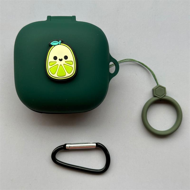 Suitable for Honor Earbuds X9 Bluetooth Headset Case Earbuds 1i Fruit Silicone Soft Case