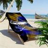 North Queensland Cowboys Print Beach Towel, Large Soft Quick Dry Towel for Beach Camping Swimming
