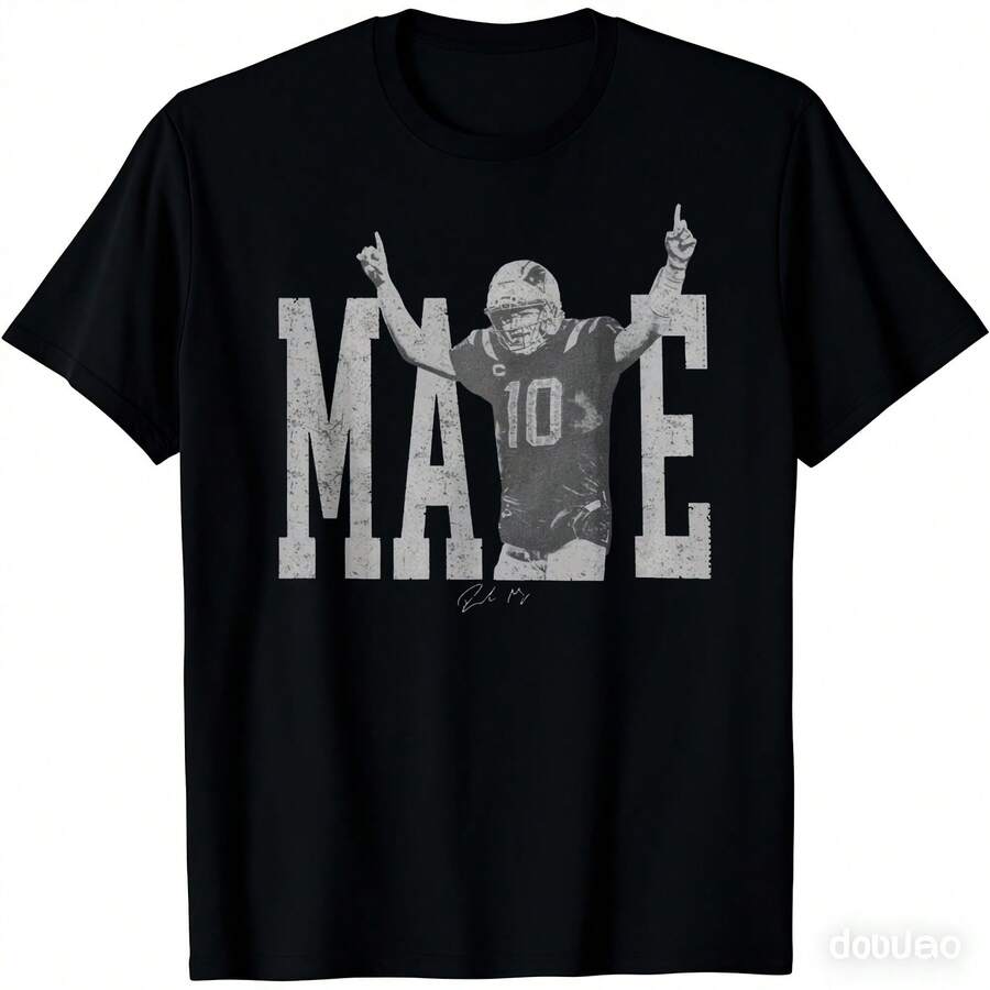 

2026 Modern Fit Maye D Rake Shirt | New England Football Shirt Fan Gift, Star Print, Soft, Casual S разноцветный