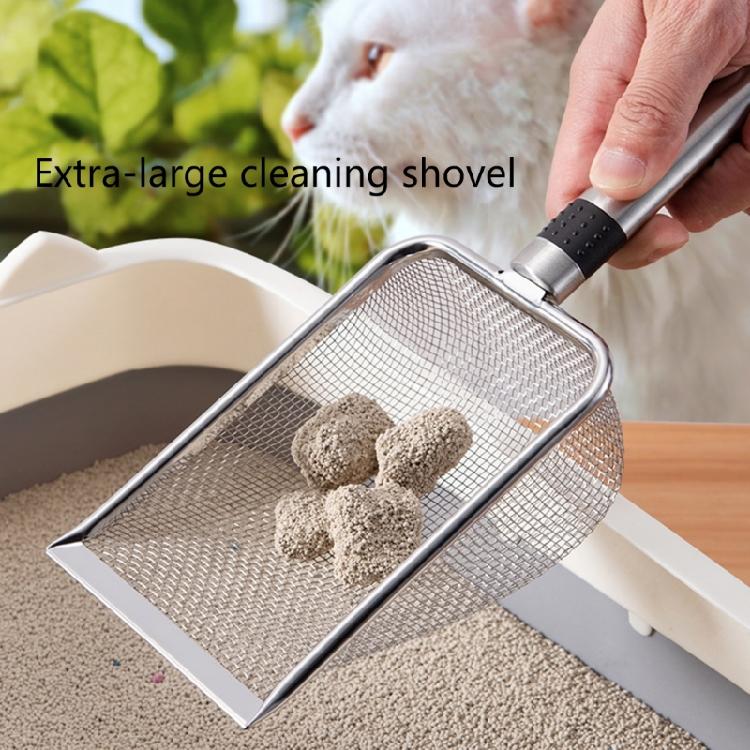 2Pcs Mesh Stainless Steel Garden Sieve Shovel Spoons Multifunctional For Garden Sifting Shovel Work Soil Sand Separation