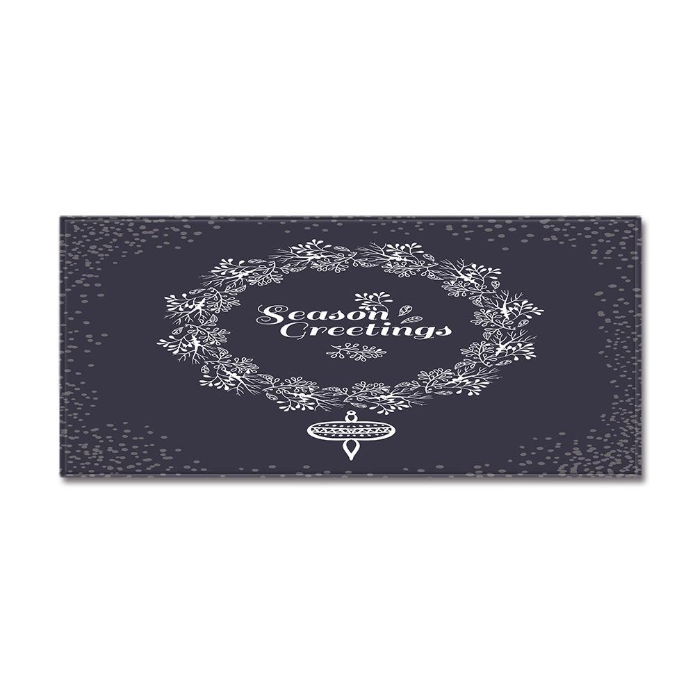 Christmas Kitchen Sand Carpet Doormat Long Floor Mat
