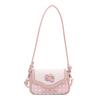 Cute pink apple niche women's bag new underarm shoulder bag portable niche women's bag commuter small square bag