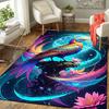 1pc Beautiful Bird Design Indoor Area Rug - Soft, Anti-Slip, and Durable Gaming Room Decor for Bedroom