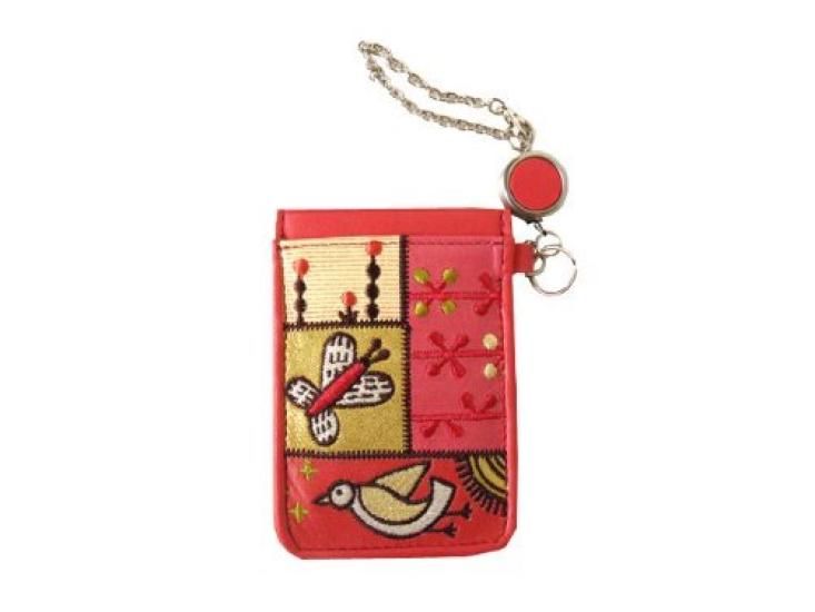 

de Pass case with reel Pink [Hocomomora Sibilla] [Campo] 5388005-32