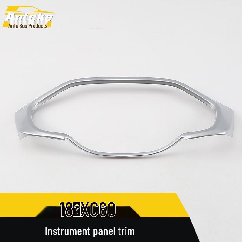 Fits 18 XC60 Models: Dashboard Bright Ring, Center Console, Steering Wheel & Trim Decorative Patch Accessories.
