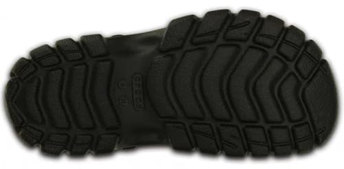 CROCS Off-Road Sport Clog Sandals, Black/Graphite, Size 23cm