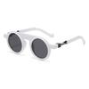 Retro Round Metal Frame Sunglasses Eyewear For Men And Women Driving Fishing Brand Designer Sun Glasses Uv400