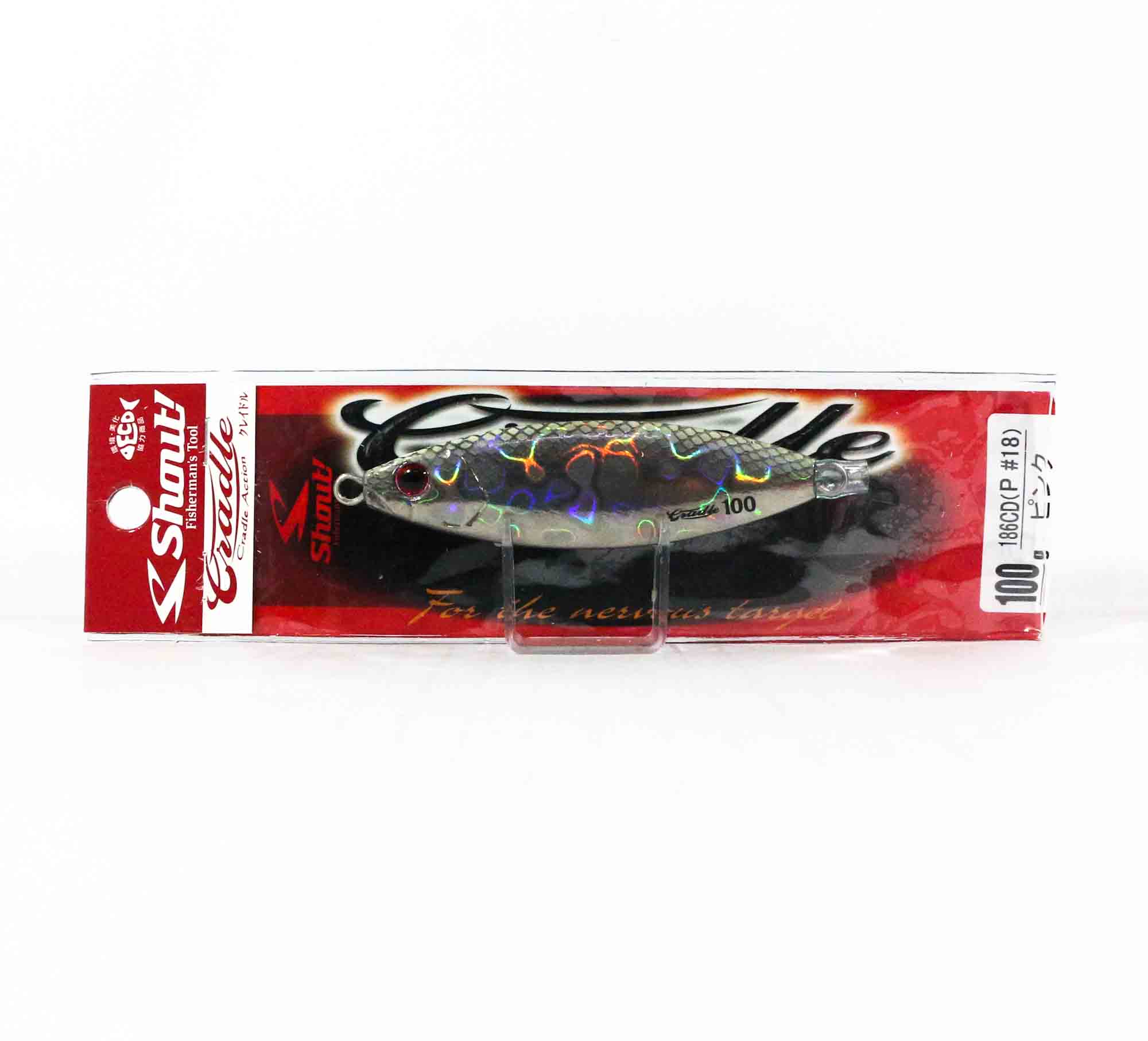 

Shout 186-CD Metal Jig Cradle Slow Fall 100 грамм UG (5280)