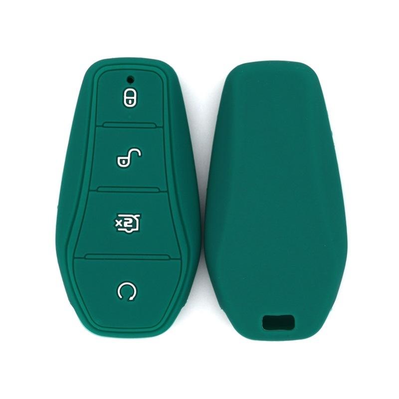Silikon bilnøkkeldeksel passer for BYD SONG QIN plus Dolphin ATTO3 selnøkkel fjernkontroll deksel