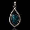 31 Ct Natural Fire Opal Fancy Shape Pendant 925 Sterling Silver Certified