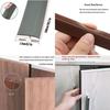 Wardrobe Dustproof Strip For Doors 2.8m Self-adhesive Pvc Material Double-door Tight Seal Moisture-proof Insect-proof