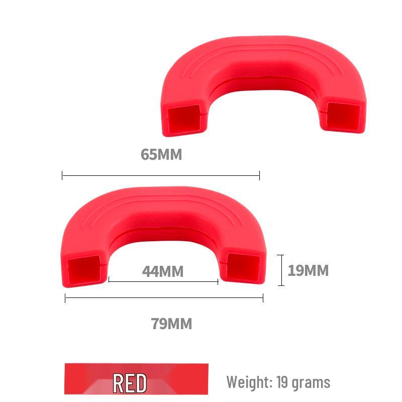 Universal Silicone Heat-Resistant Pot Handle Cover - Anti-Scald Grip for Iron Pots