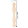 Wooden Popsicle Craft Sticks and Paddle Spoons for DIY Ice Cream Making Crafts Party Kitchen Use 25/50/100PCS
