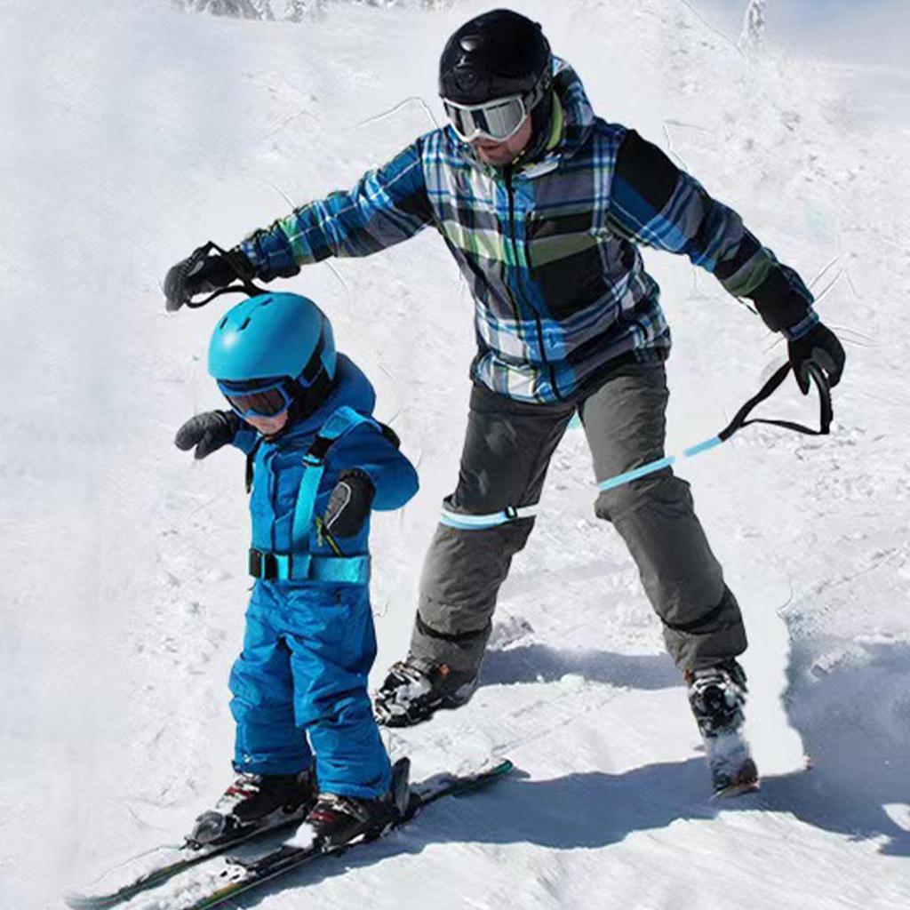 Ski Harness Trainer for Kids Safety Fall Prevention Winter Sports Practice Leashes Kids Ski Snowboard Training Harness