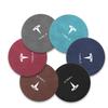 Leather Car Water Coaster Non-Slip Mat Car Bottle Holder Insert Pad For Tesla Model S Model X Model Y Cybertruck Model 3 Model Y