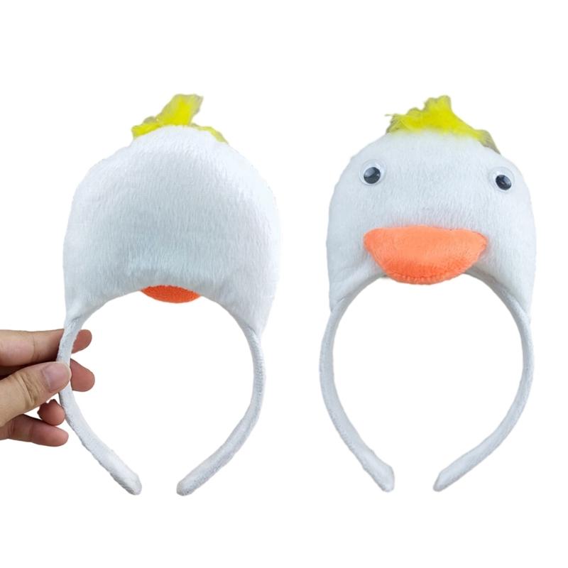 Lekfullt Ank-pannband Ögonfångande Hårband Förbättrar Hårstilar med Nyckfullhet