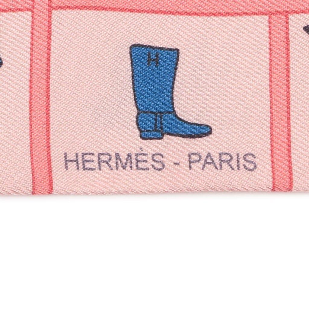 Scarf Bandana Twilly Multicolor Pink H061356 S 12 [Hermes] Women's [Item]