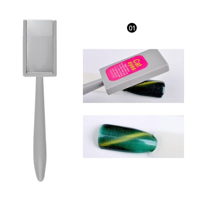 Cat Eyes Magnet Stick Magnet Pen Nail Manikure Tool For Cat Eye Gel Polish Nail Art 3D Design obtisku se speciálním magnetickým efektem
