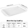 Rectangular Plastic Serving Tray