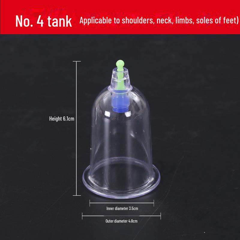 

Домашний вакуумный баночный аппарат - Большой однобаночный набор для медицинского применения No. 4 tank