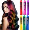 Hair Pen Disposable Temporary Color Spot, Color DIY Hair Chalk Gray Hair Root Cover Festival Cosplay Ring
