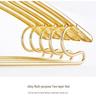 Aluminum Alloy Non-Slip Clothes Hanger with Hook: Traceless, Thickened, and Anti-Bump Design for Home Use