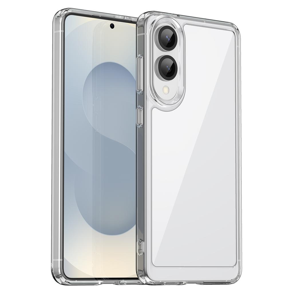For Samsung Galaxy S25 Edge/S25 Slim Case TPU+Acrylic Protective Clear Phone Cover