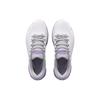 Under Armour HOVR Infinite 4 Round Toe Comfortable Fabric Low Top Running Shoes Women sneaker Gray Purple 3027115-101