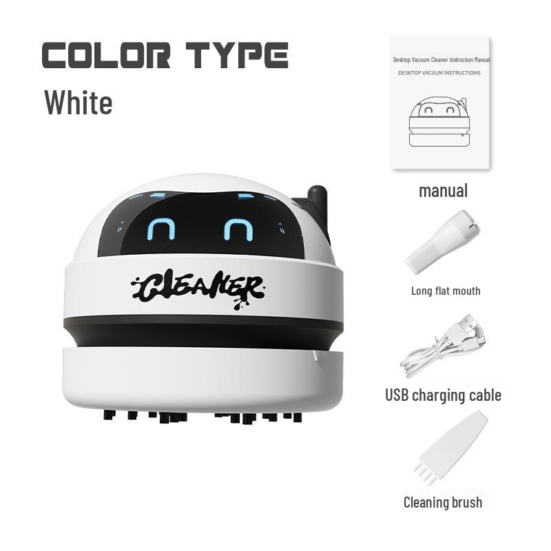 USB Rechargeable Desktop Vacuum Cleaner & Mini Dust Sweeper
