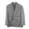 Lanvin Double Suit Setup ST46-54 Gray Men's Used